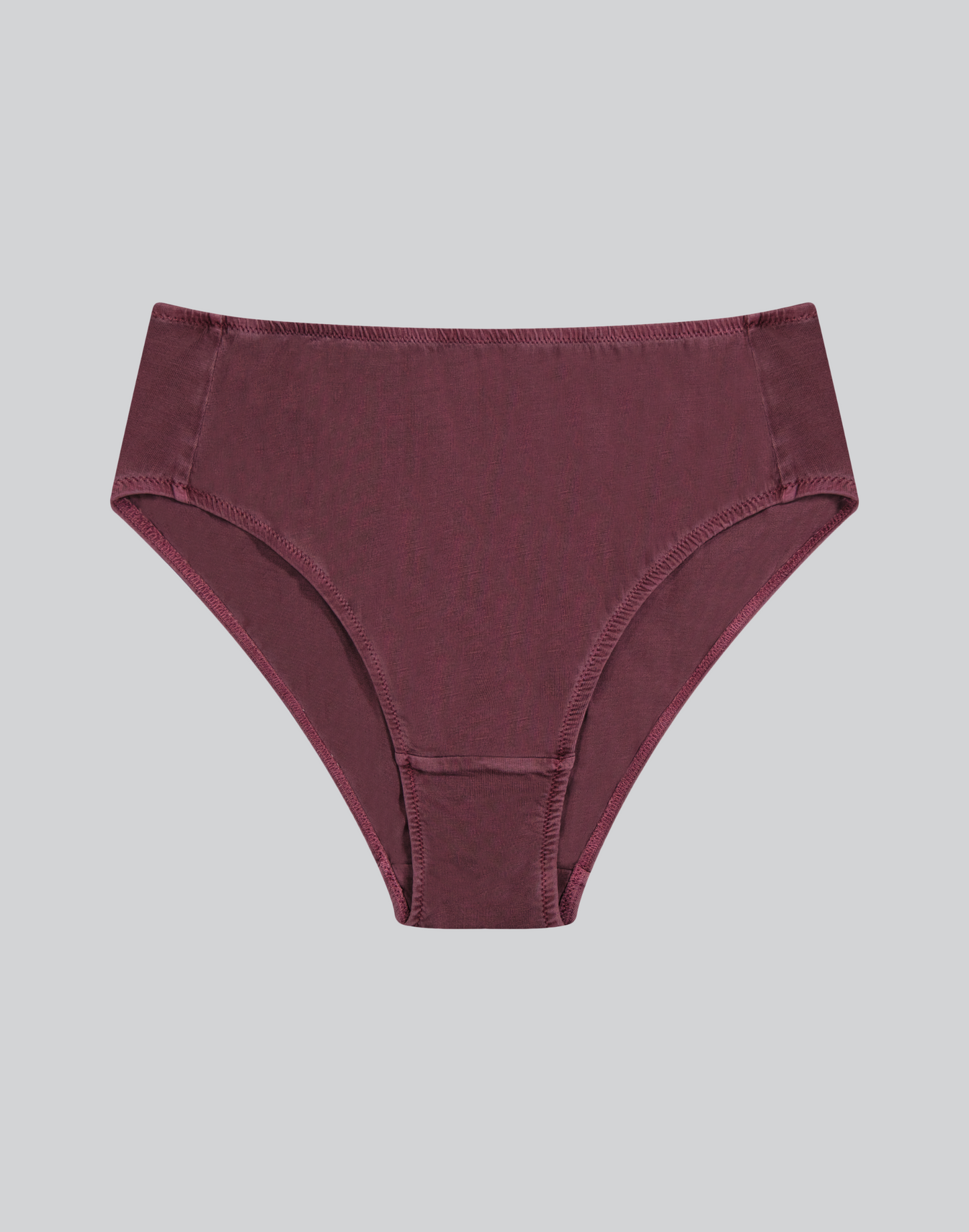 Compostable Organic Cotton High-Waist Brief