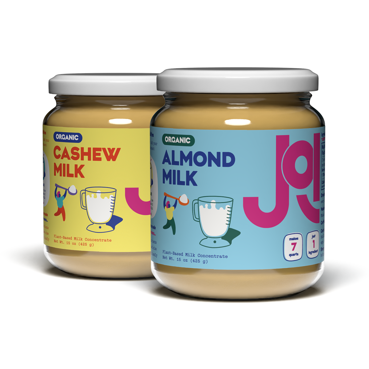 Organic Almond & Organic Cashew 2-Pack