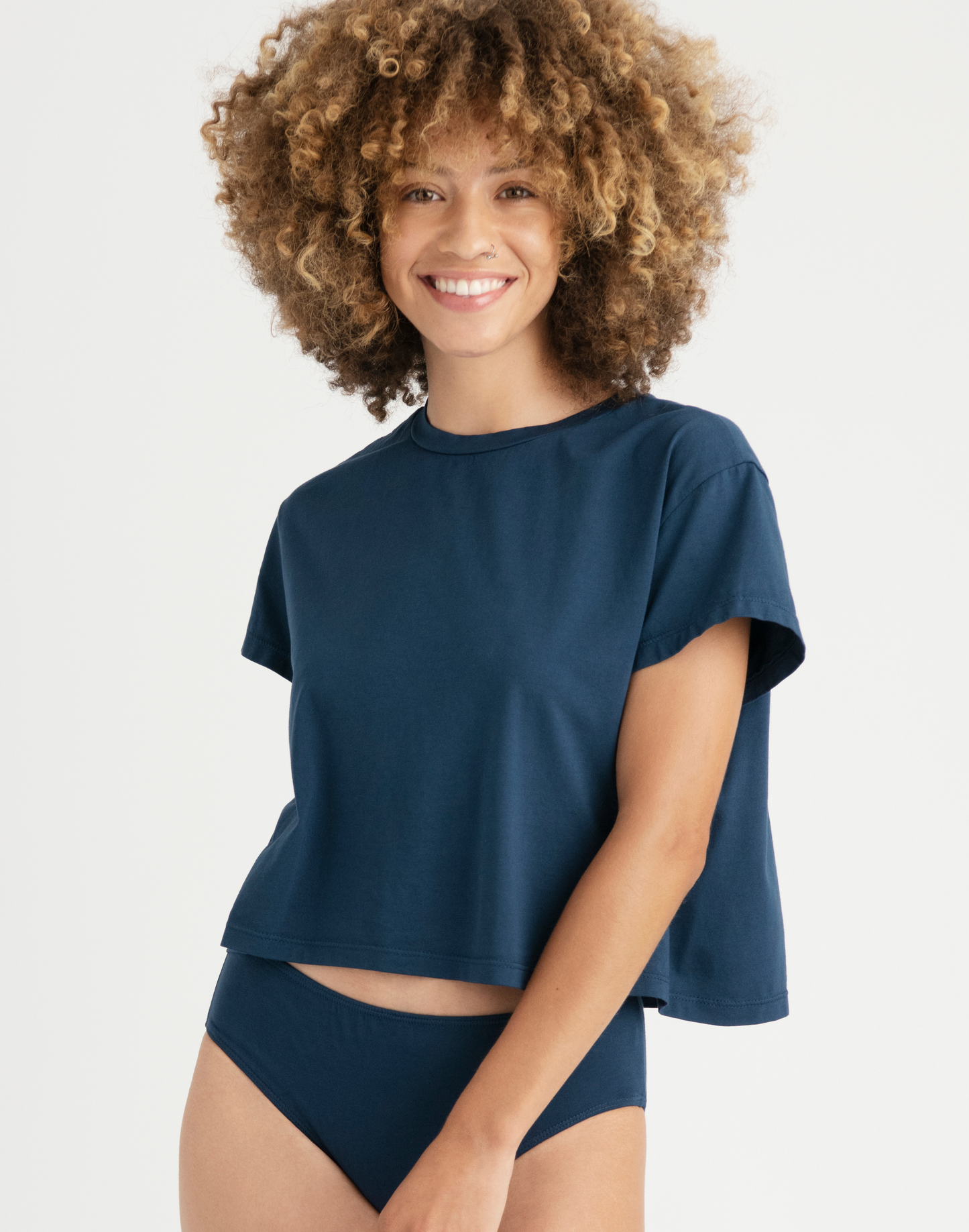 Compostable Organic Cotton Crop 'Crop' Top