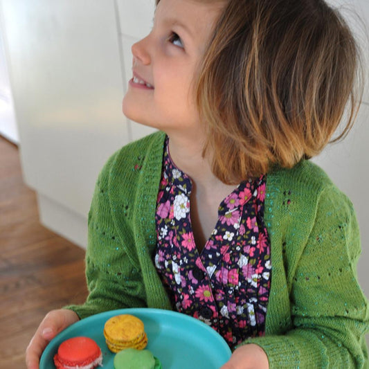 Bamboo Kids Plate - Set of 4 - Lagoon