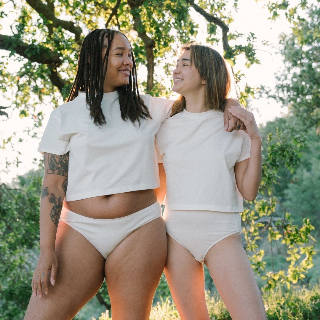 Compostable Organic Cotton Crop 'Crop' Top