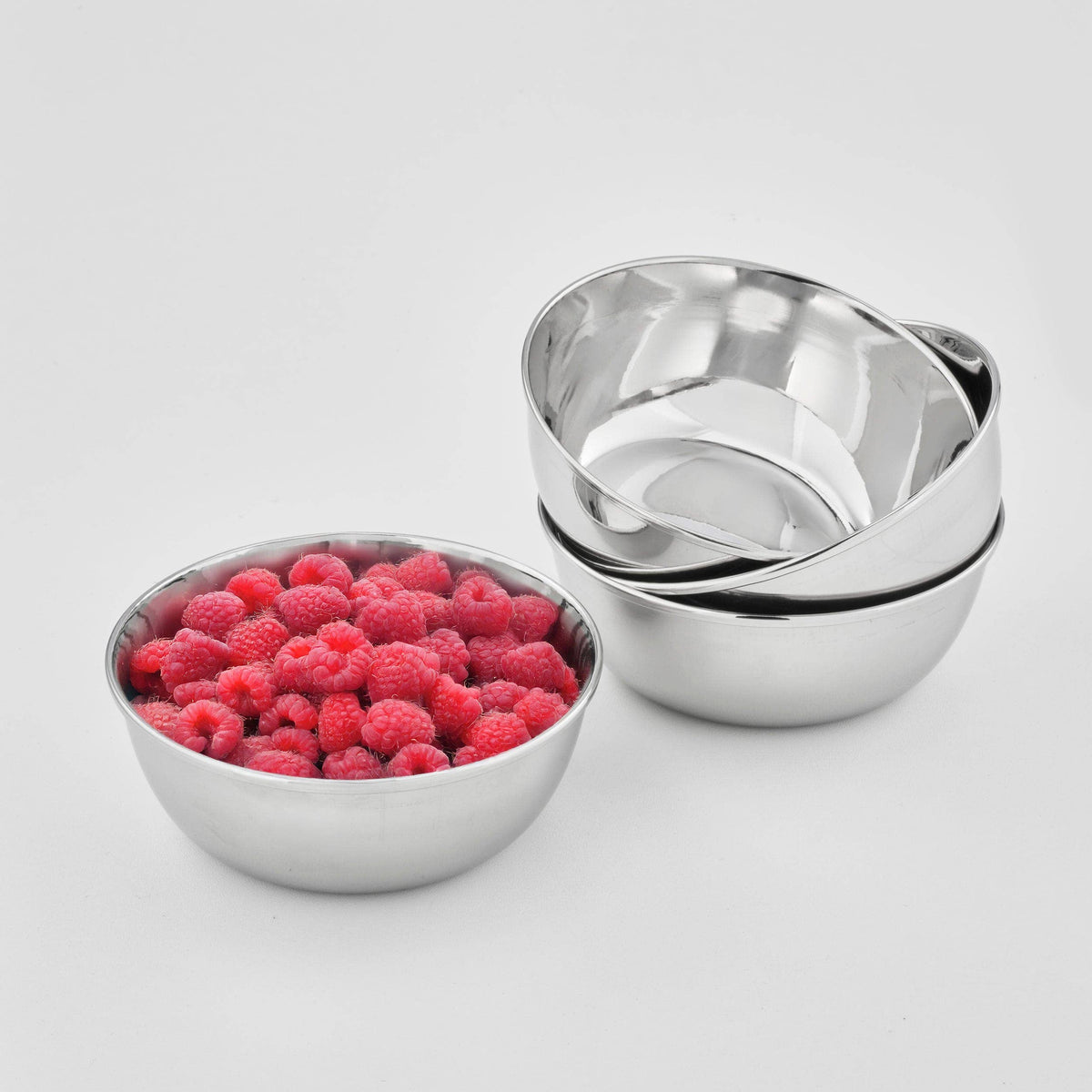 Stainless Snack Bowls (set of 4)