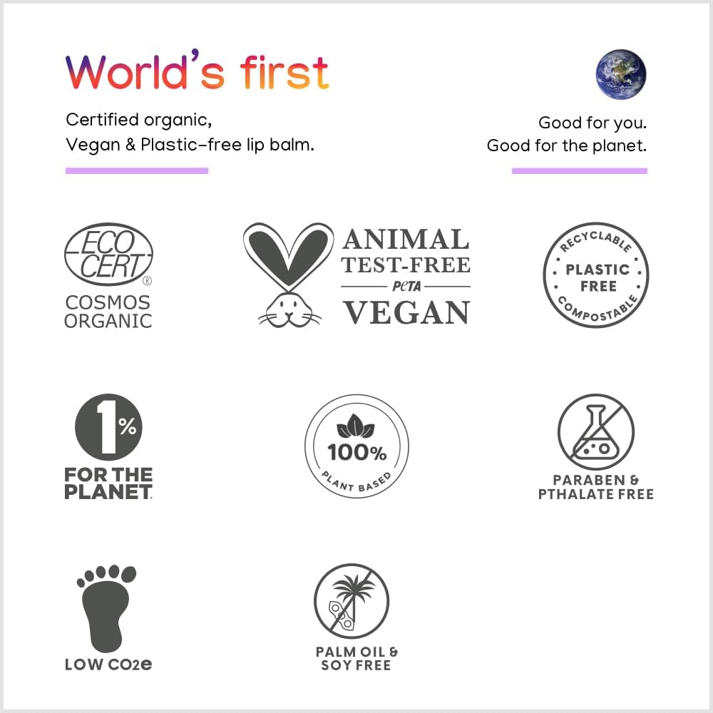 ILIKA Lip Balm - 4 Pack, Classic Collection