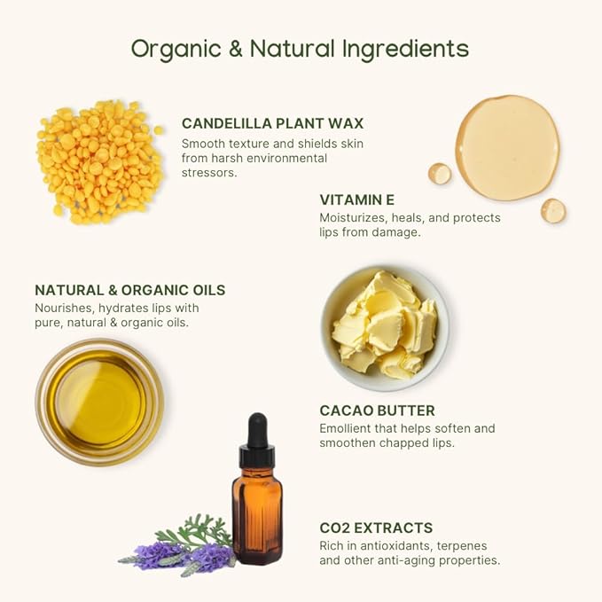 ILIKA Lip Balm - 4 Pack, Essential Collection