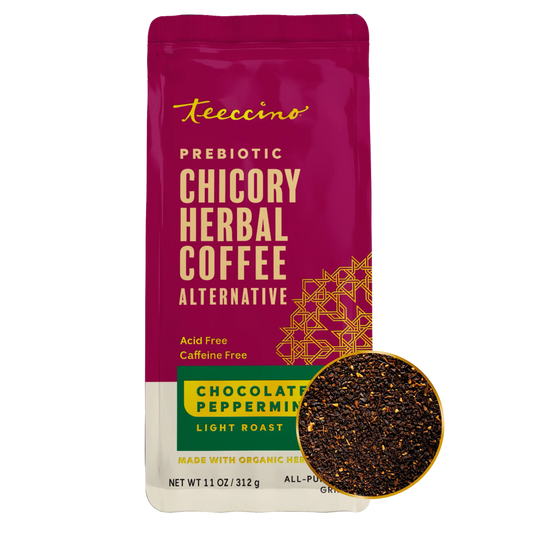 Chocolate Peppermint Chicory Herbal Coffee