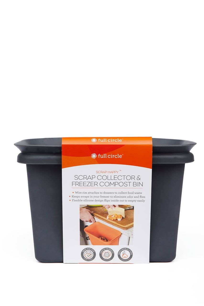 Scrap Happy Compost Bin | Freezer Compost Container with Drawer Clip