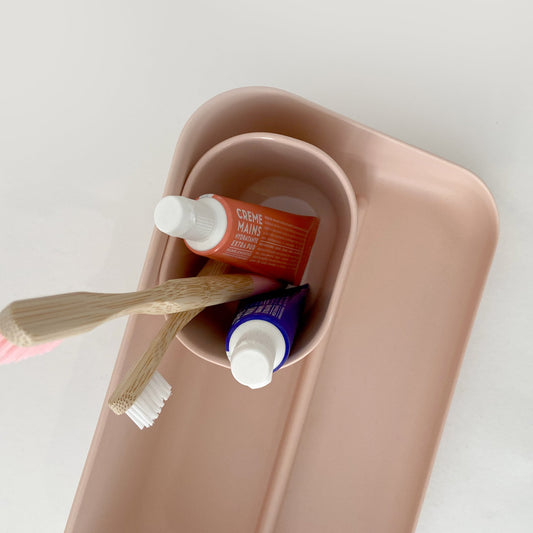 Bathroom Organizer - Blush