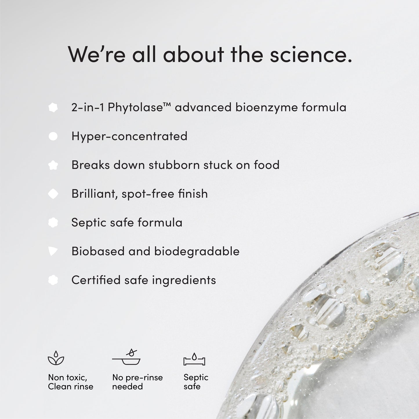Free & Clear Bio Enzyme Dishwasher Detergent