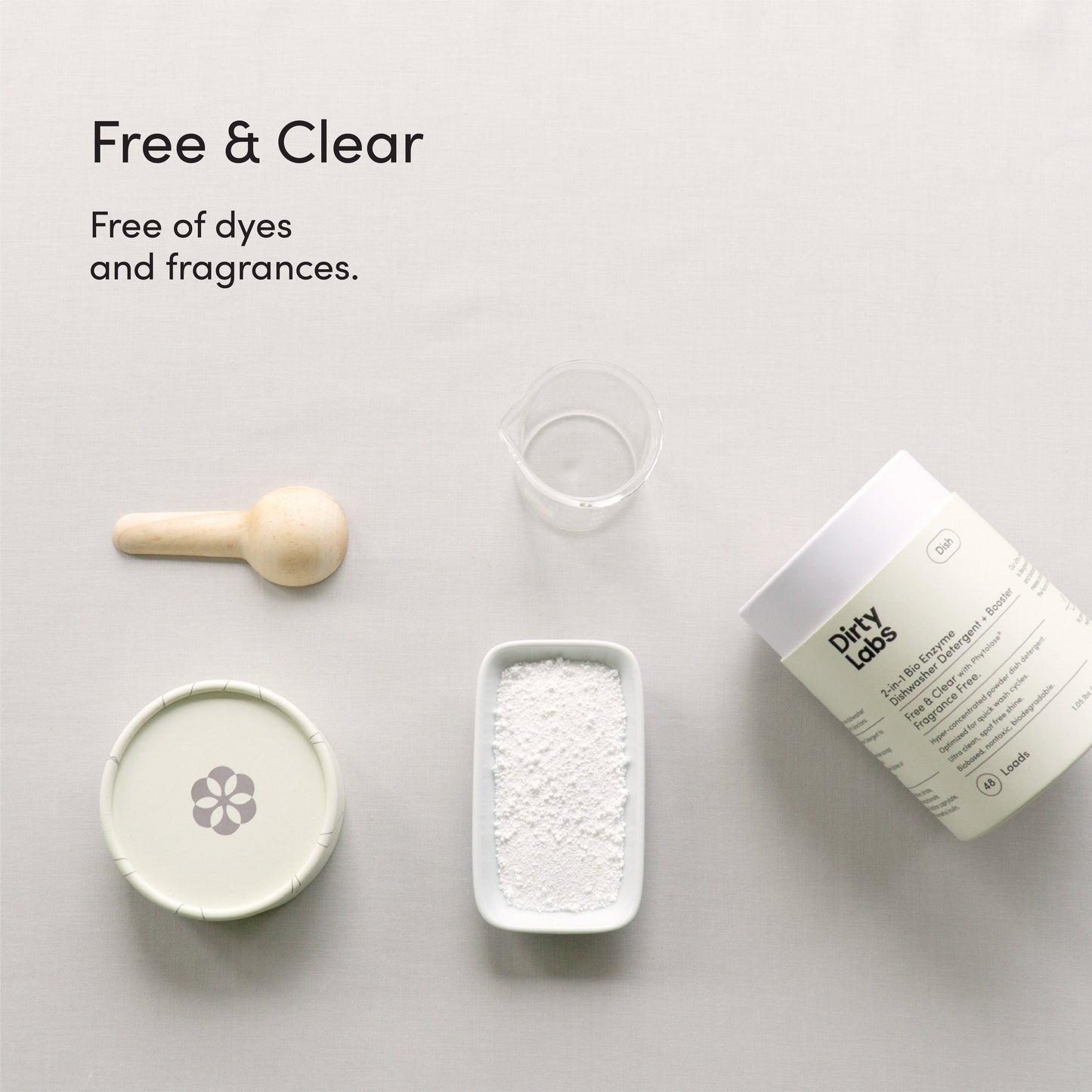 Free & Clear Bio Enzyme Dishwasher Detergent