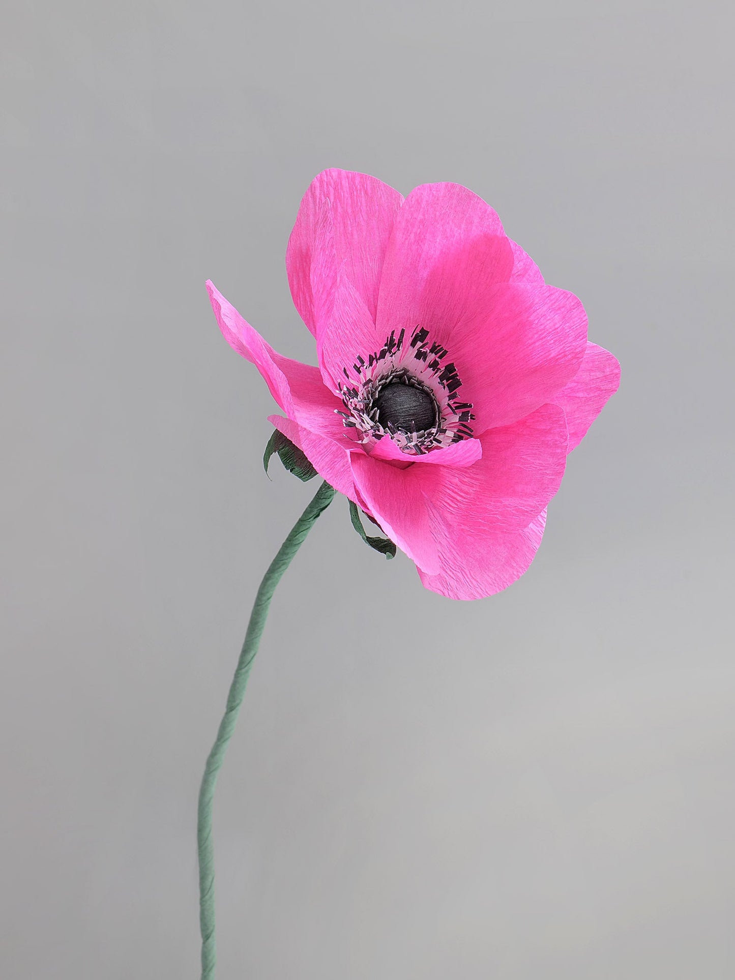 Anemone Single Stem | Handcrafted Paper Flower