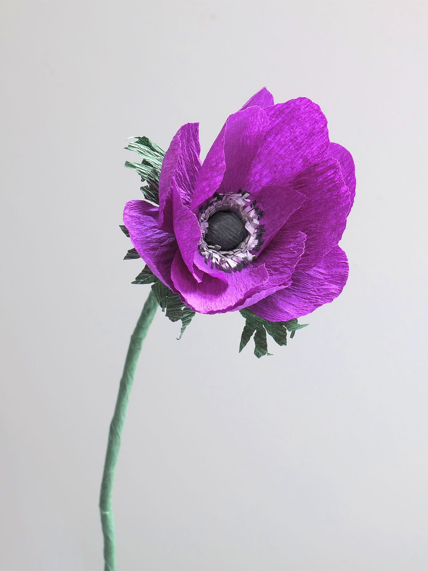 Anemone Single Stem | Handcrafted Paper Flower