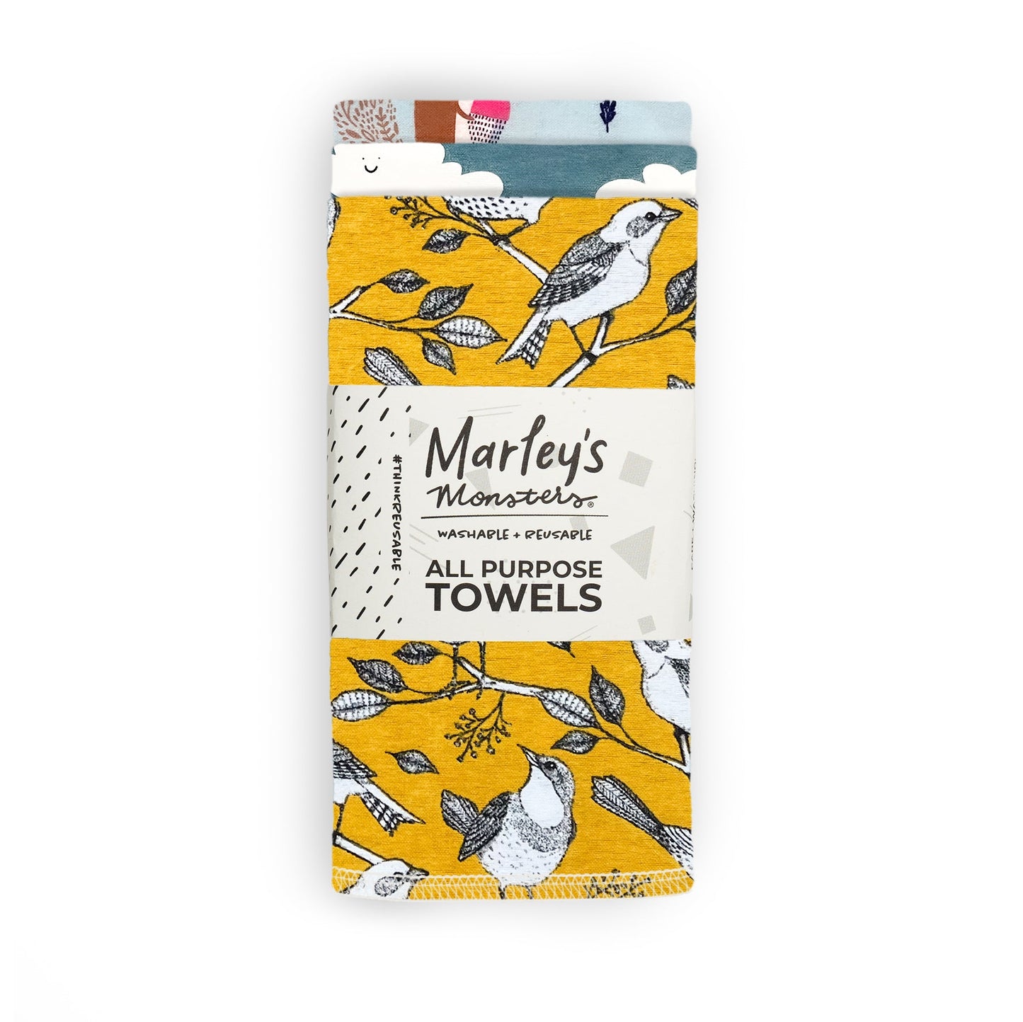 All-Purpose Towels: Mixed Prints 3 Count Pack