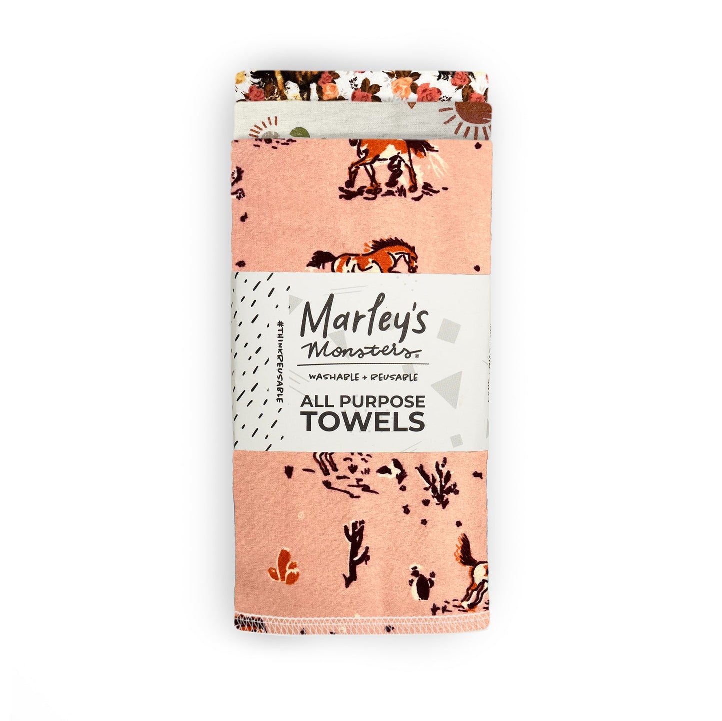 All-Purpose Towels: Mixed Prints 3 Count Pack