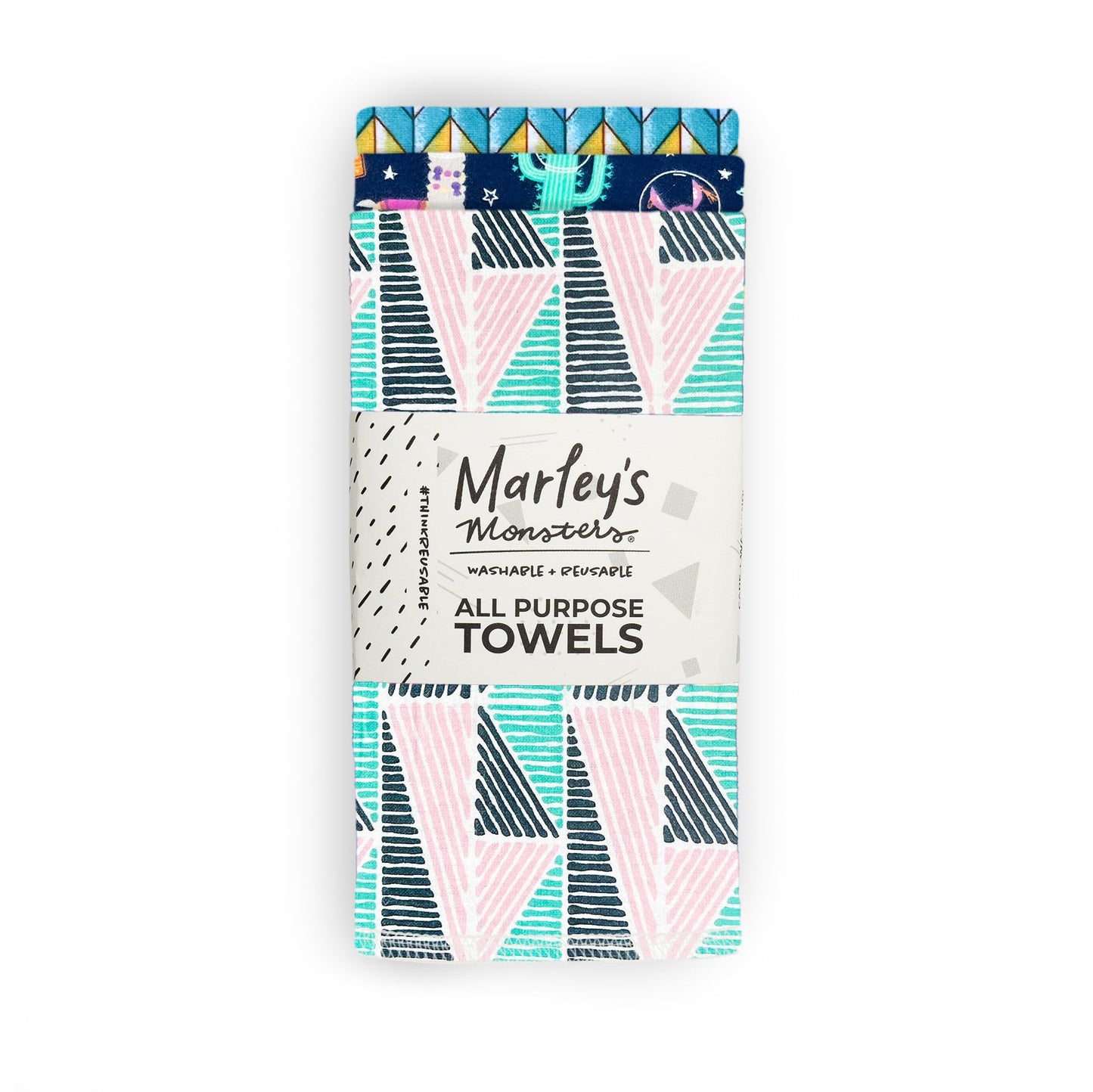 All-Purpose Towels: Mixed Prints 3 Count Pack