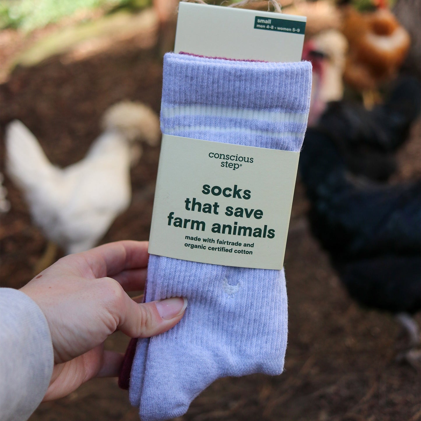 Comfort Crew Socks that Save Farm Animals