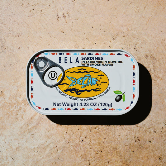 Sardines in Extra Virgin Olive Oil with Smoke Flavor