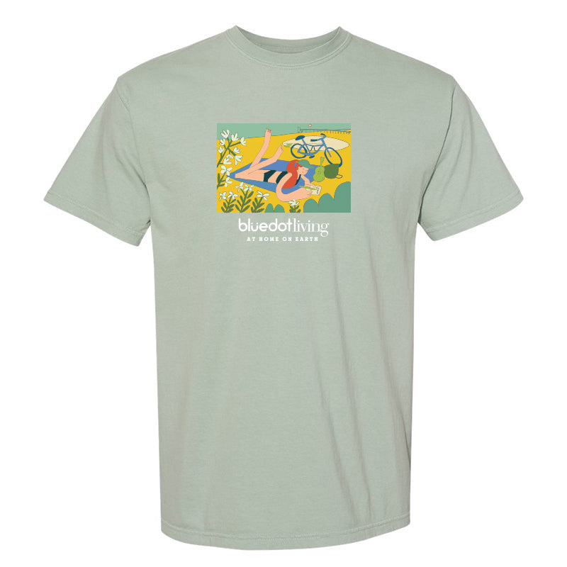 'Beach Day' Comfort Colors Garment Dyed Heavyweight T-Shirt