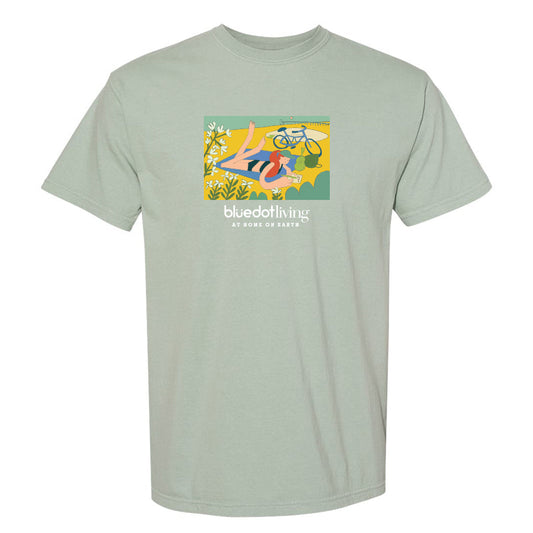 'Beach Day' Comfort Colors Garment Dyed Heavyweight T-Shirt