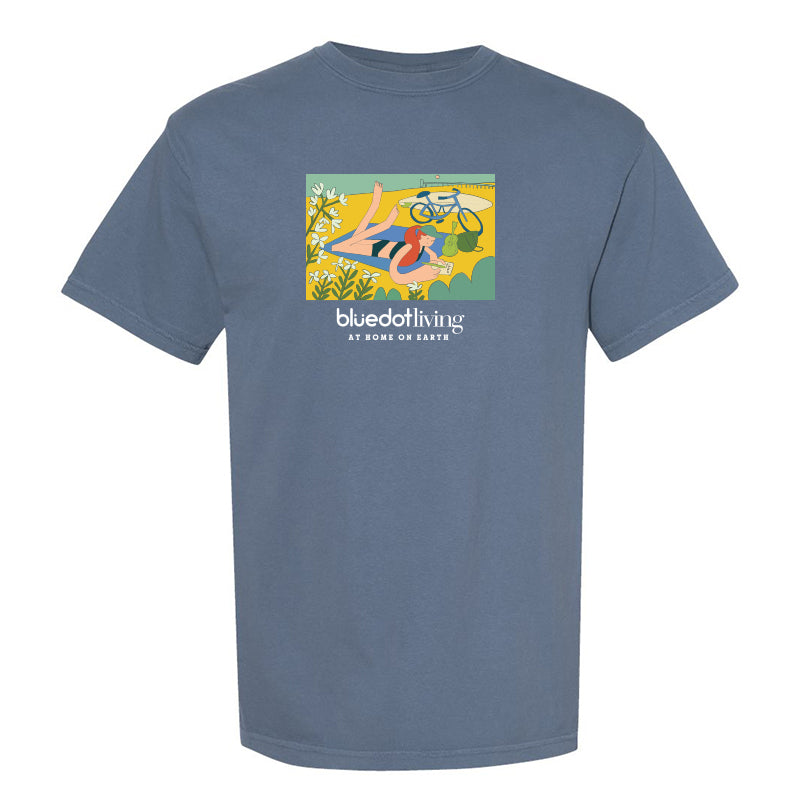 'Beach Day' Comfort Colors Garment Dyed Heavyweight T-Shirt