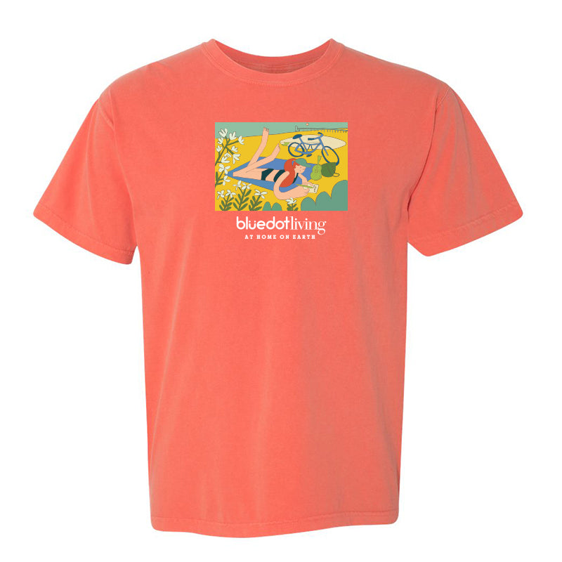 'Beach Day' Comfort Colors Garment Dyed Heavyweight T-Shirt