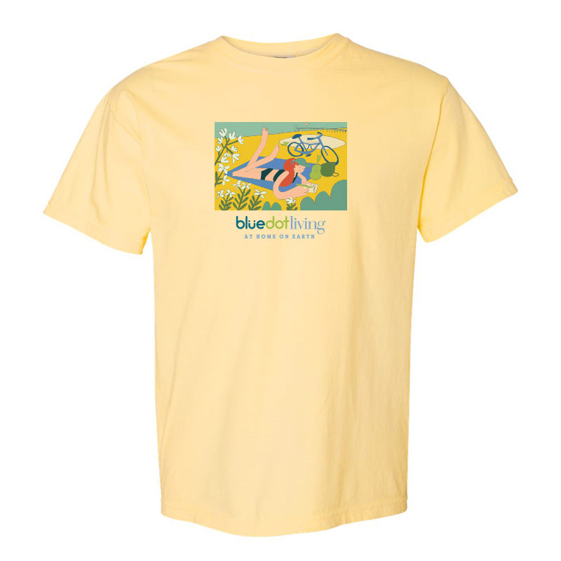 'Beach Day' Comfort Colors Garment Dyed Heavyweight T-Shirt