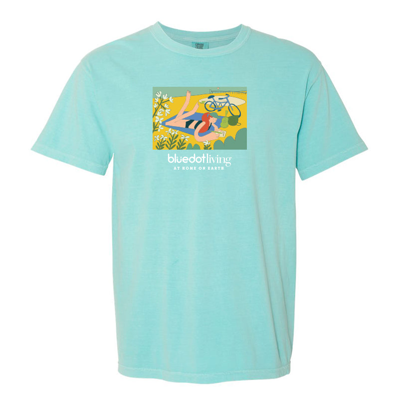 'Beach Day' Comfort Colors Garment Dyed Heavyweight T-Shirt