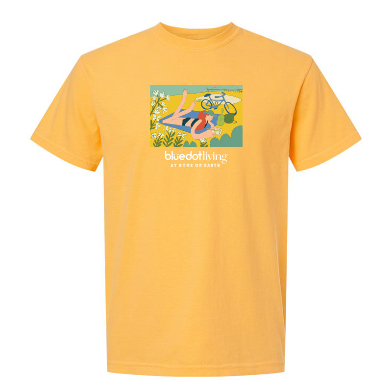 'Beach Day' Comfort Colors Garment Dyed Heavyweight T-Shirt