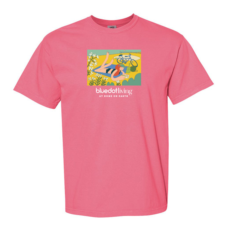 'Beach Day' Comfort Colors Garment Dyed Heavyweight T-Shirt