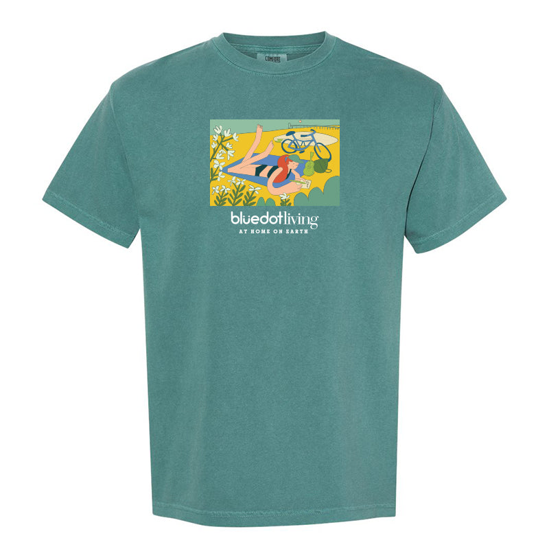 'Beach Day' Comfort Colors Garment Dyed Heavyweight T-Shirt
