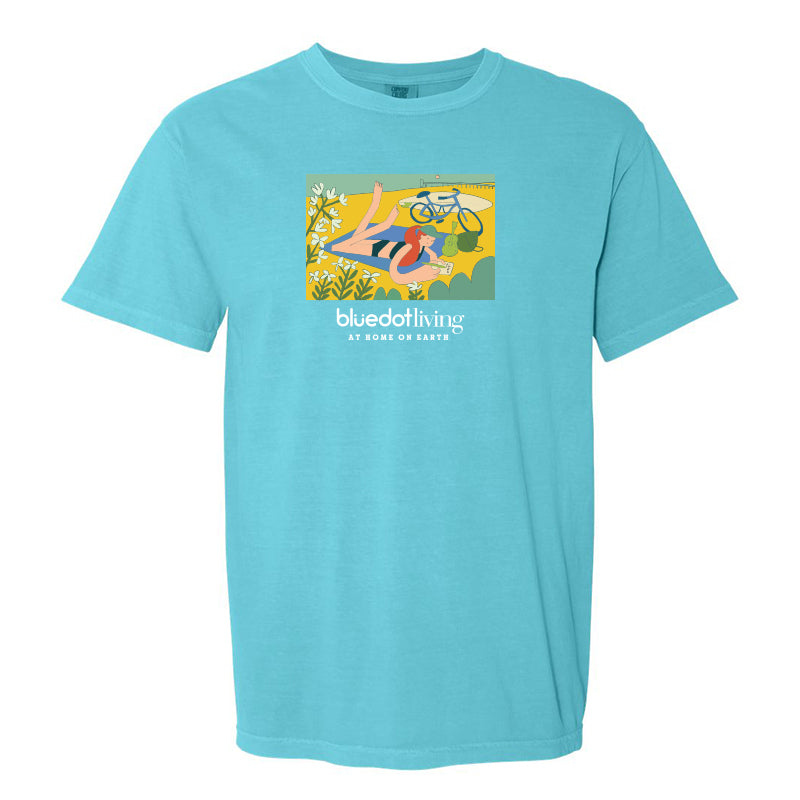 'Beach Day' Comfort Colors Garment Dyed Heavyweight T-Shirt