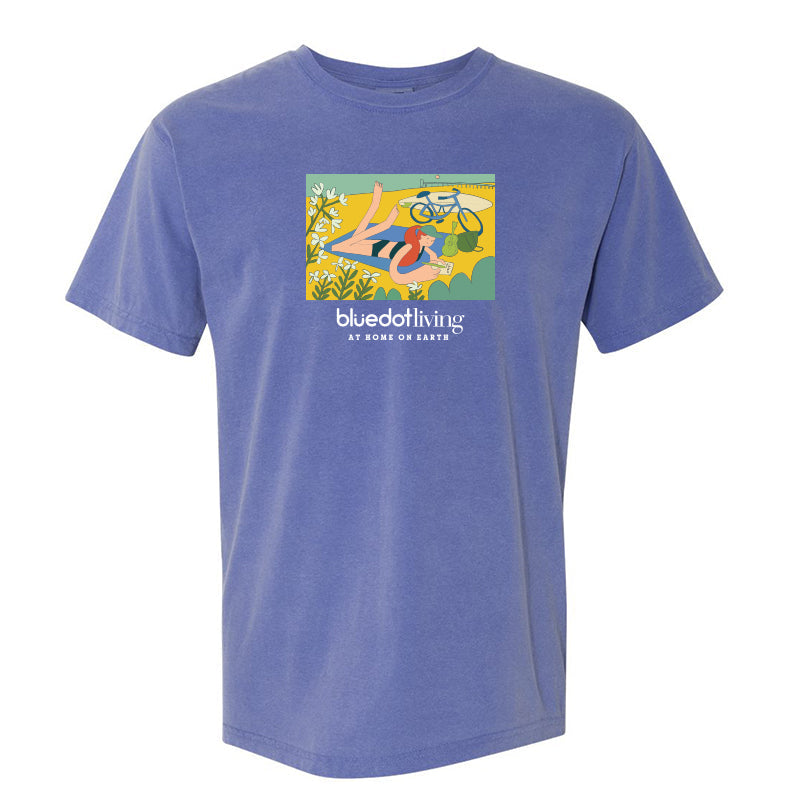 'Beach Day' Comfort Colors Garment Dyed Heavyweight T-Shirt