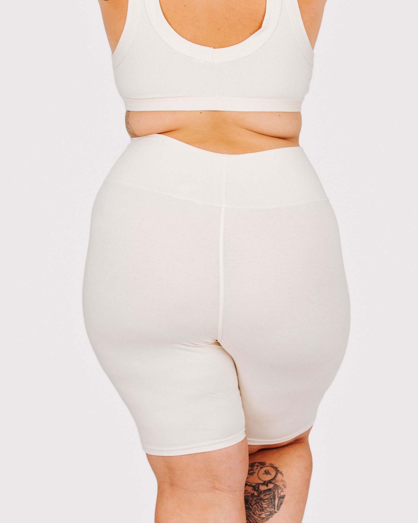 High Rise Bike Shorts Chestnut