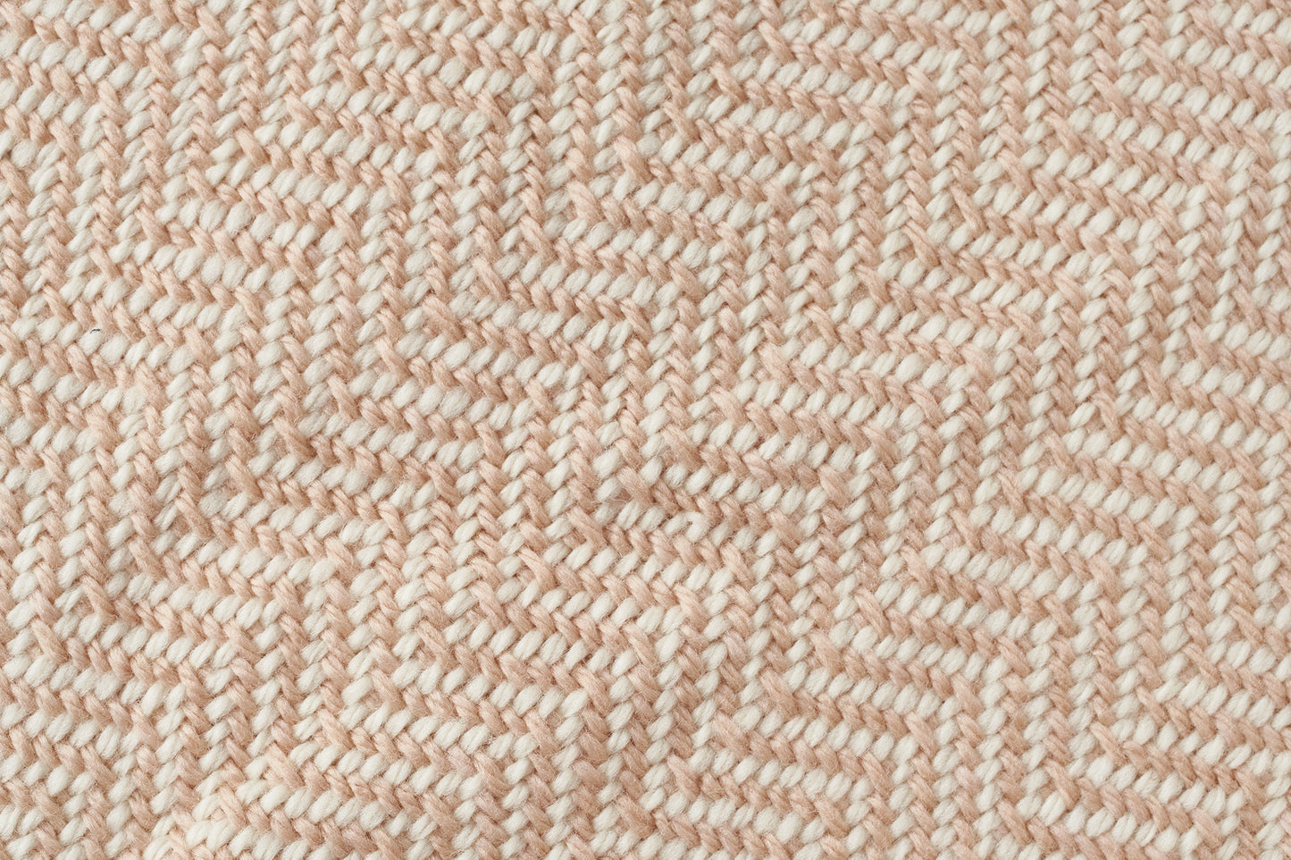 Chevron Pattern Soft Wool Throw Size Blanket