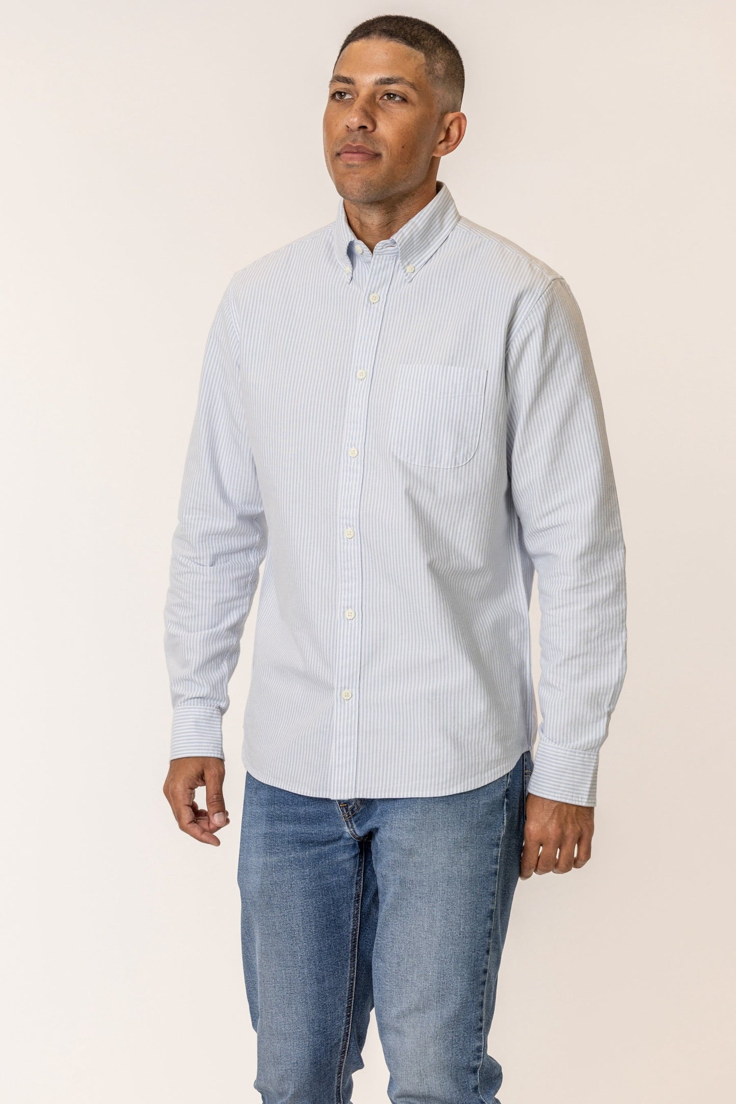 Organic Unisex Cotton Oxford Shirt