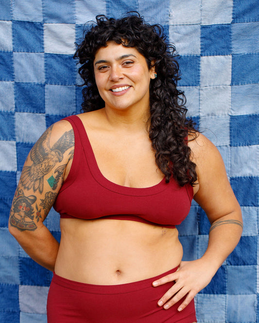 Bralette Tuscan Red