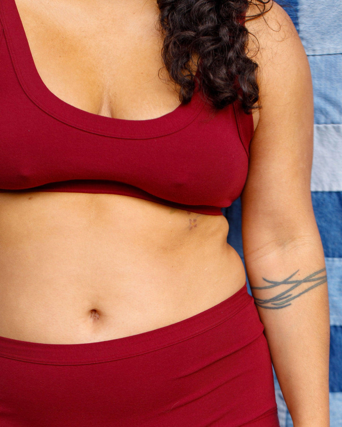 Bralette Tuscan Red