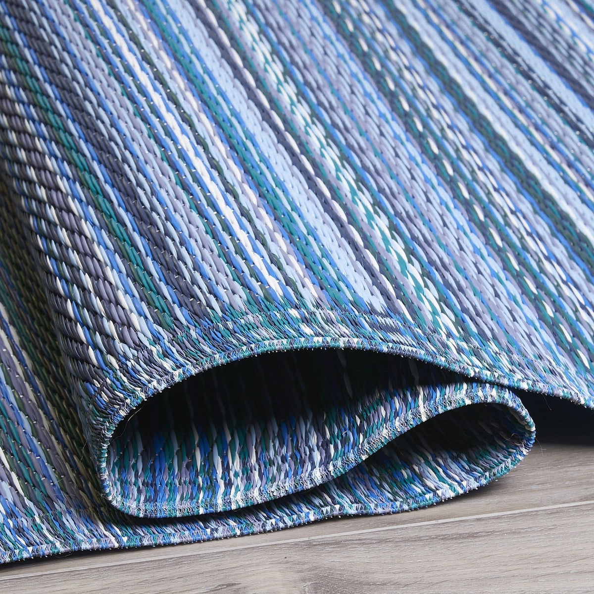 Cancun - Indigo Outdoor Rug for Patio