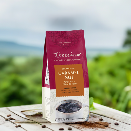 Caramel Nut Chicory Herbal Coffee