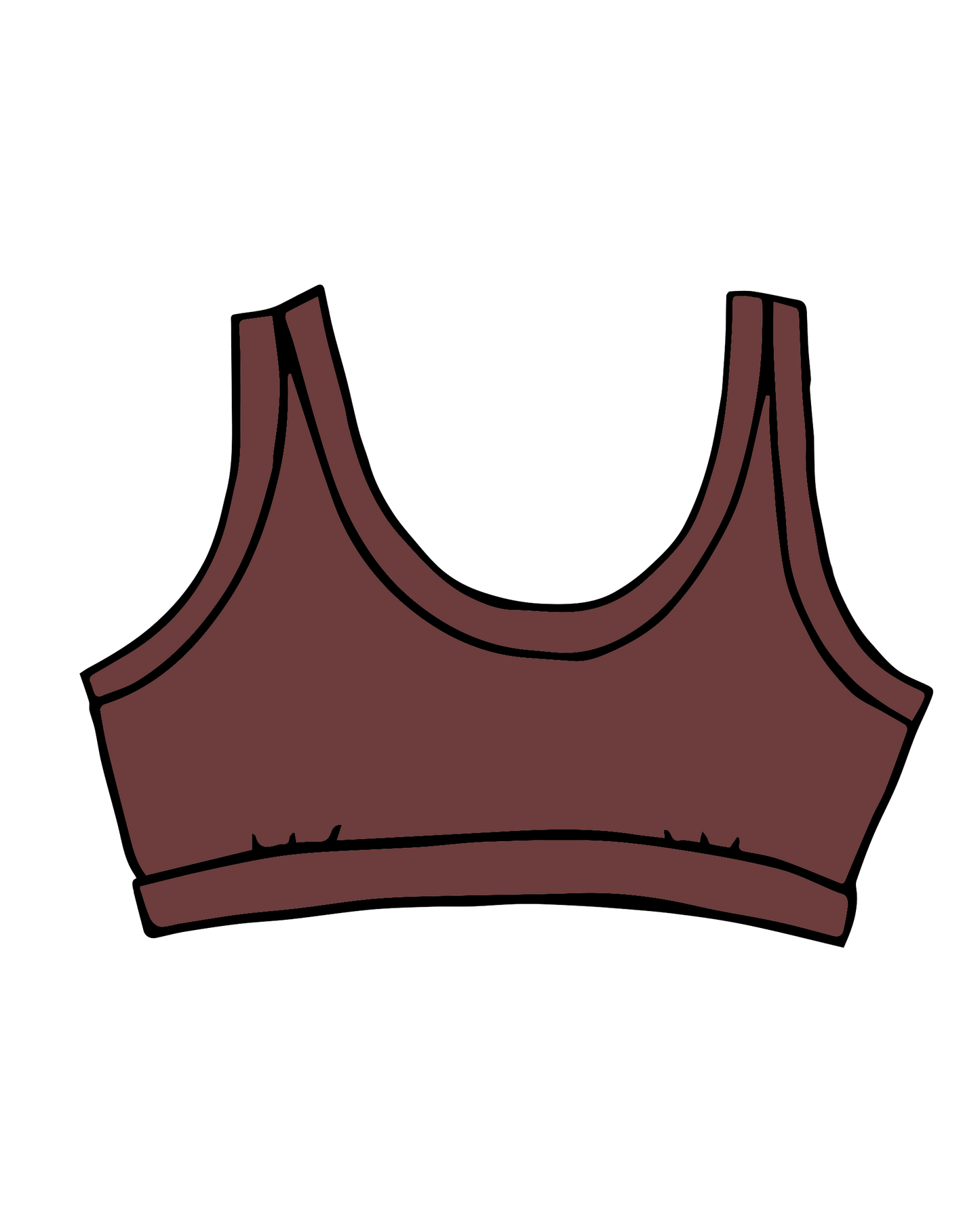 Bralette Chestnut