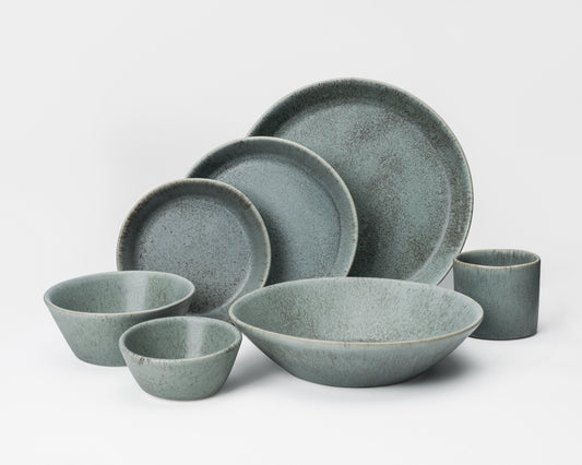 7 Piece Skali Coupe Dinner Setting