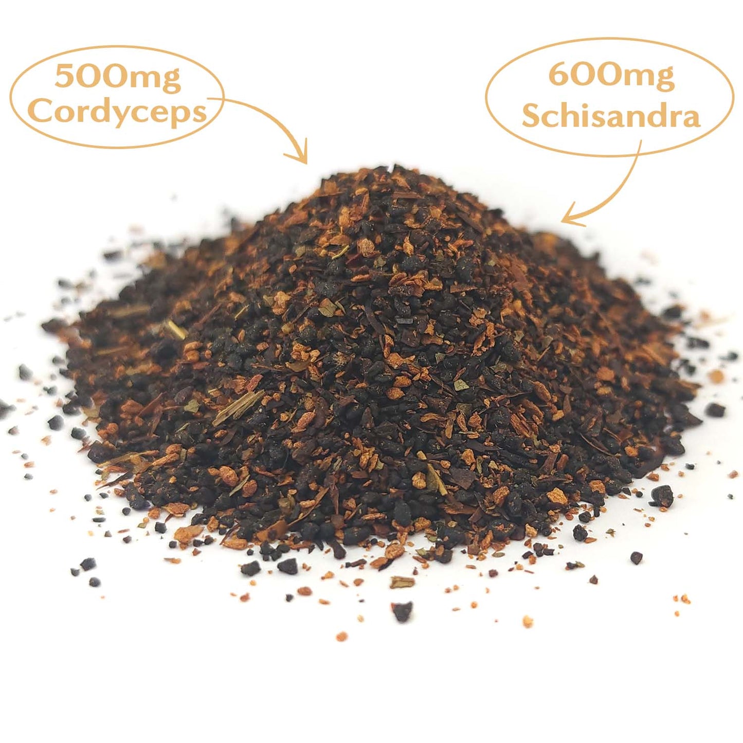 Cordyceps Schisandra Cinnamon Berry Mushroom Herbal Coffee