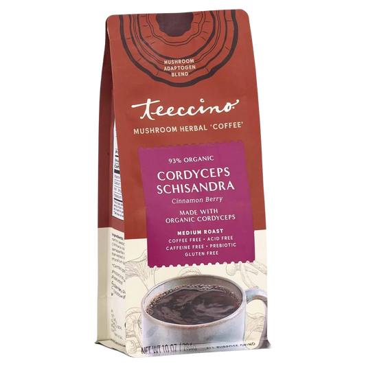Cordyceps Schisandra Cinnamon Berry Mushroom Herbal Coffee