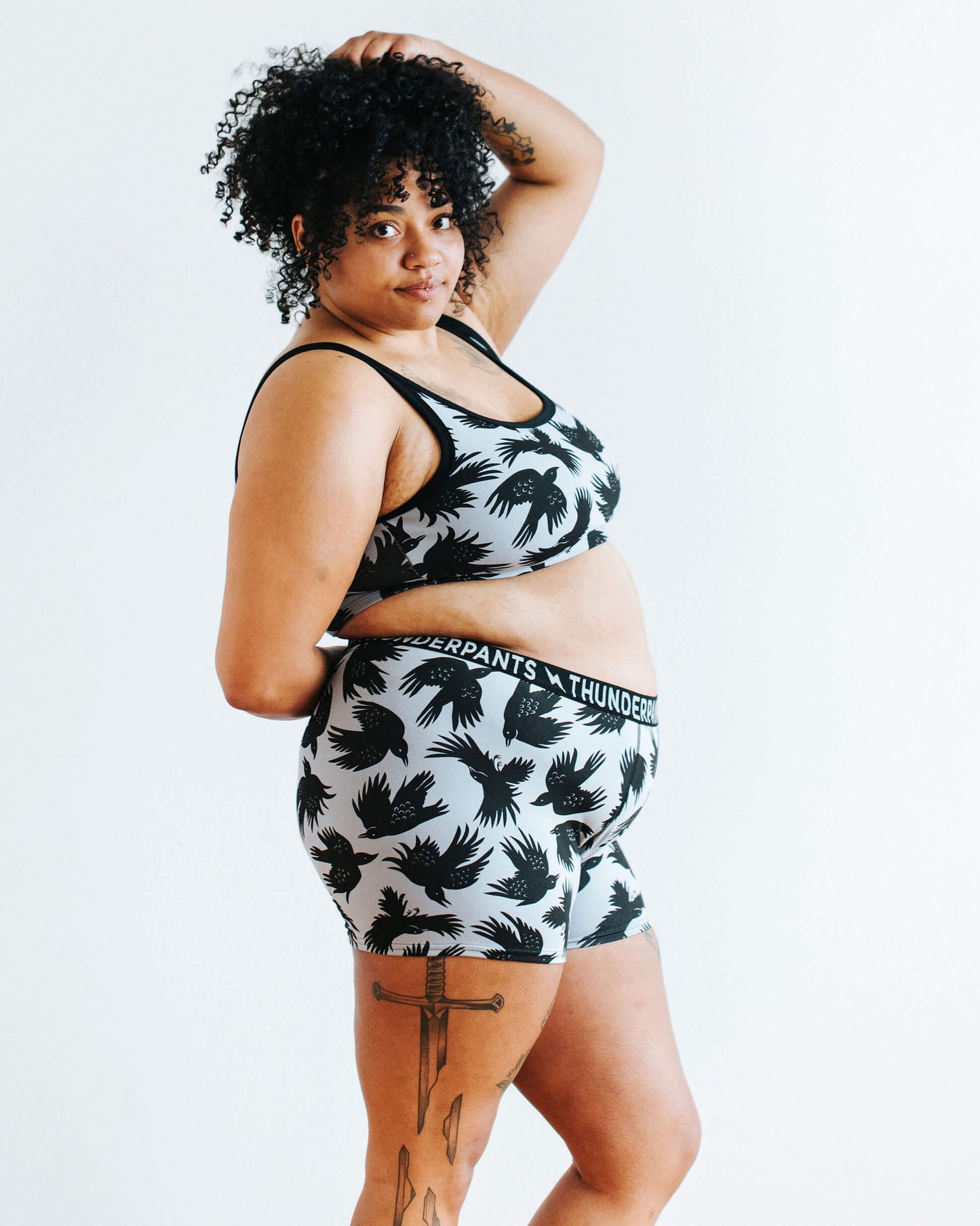 Longline Bra So it Crows