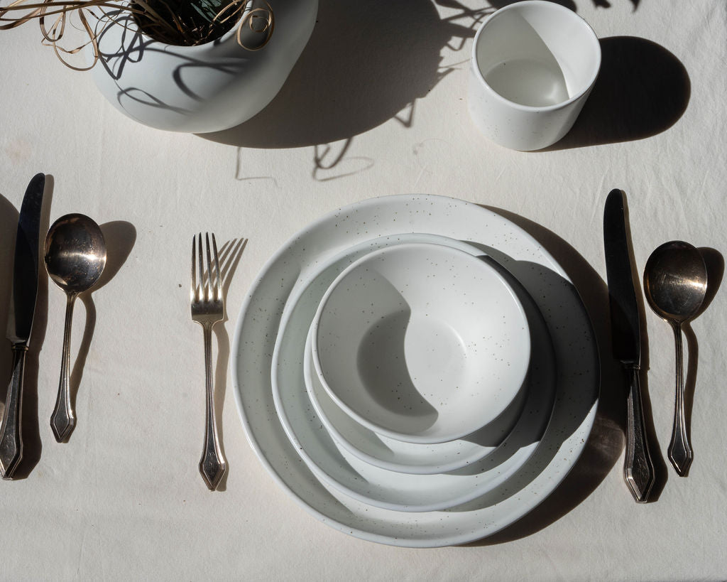 5 Piece Skali Coupe Dinner Setting