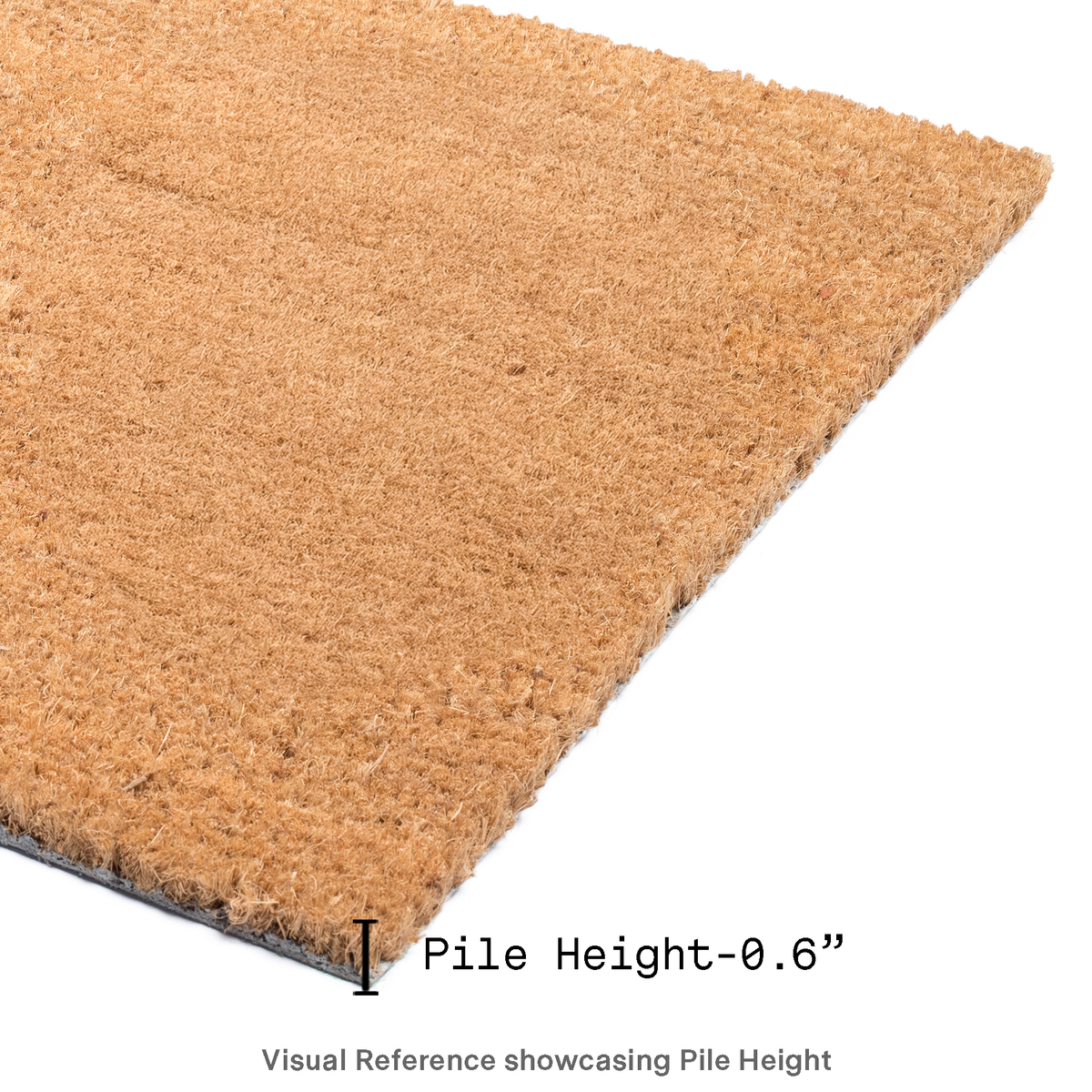 Black Belt Coir Doormat