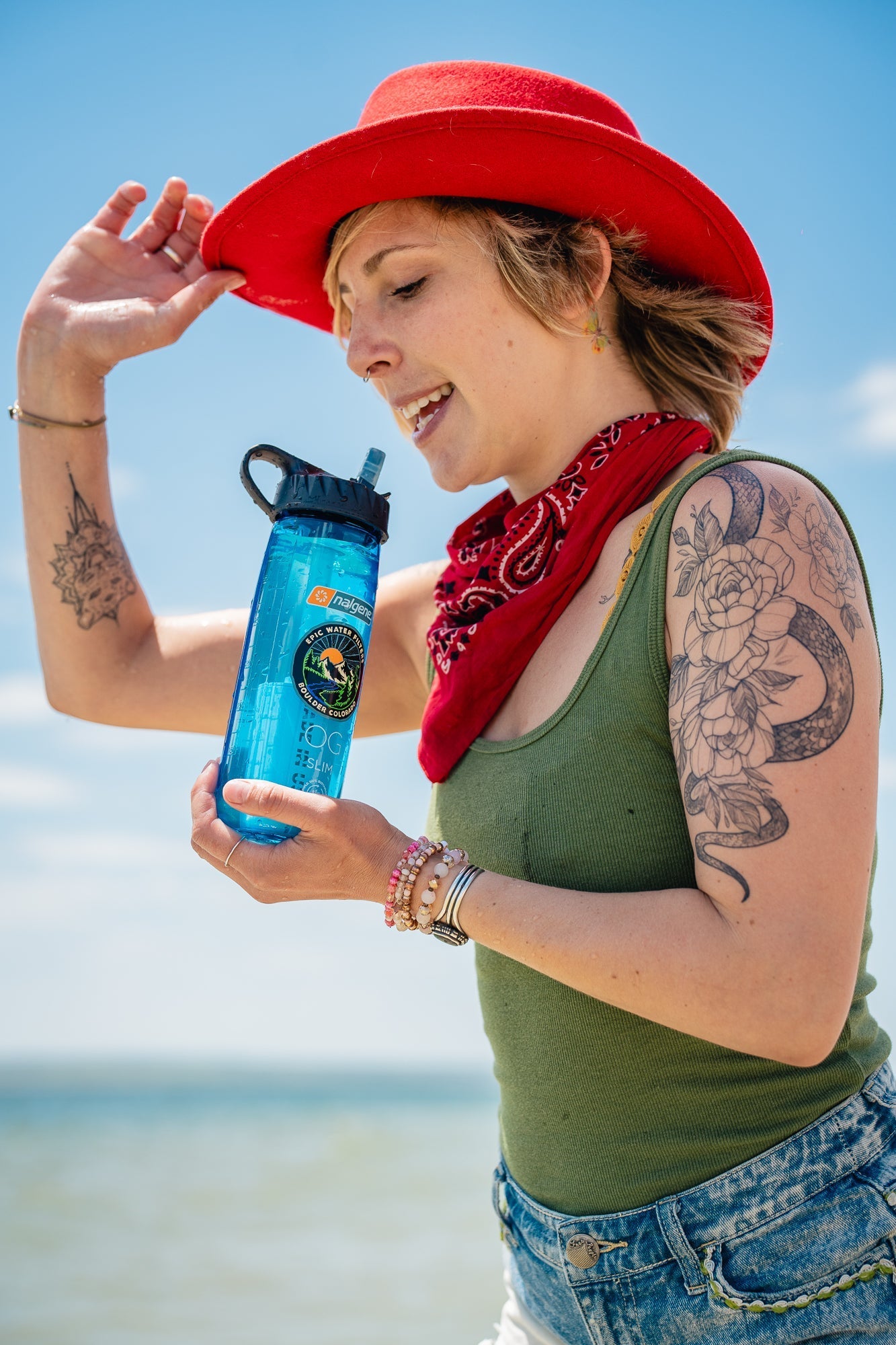 Nalgene OG Slim Water Bottle | 24 oz