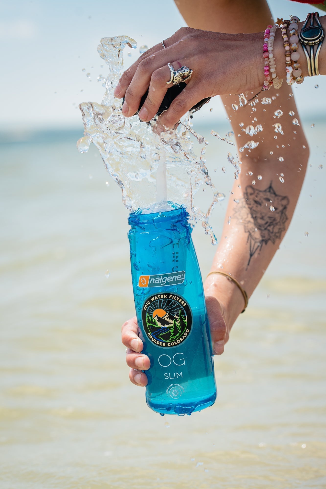 Nalgene OG Slim Water Bottle | 24 oz