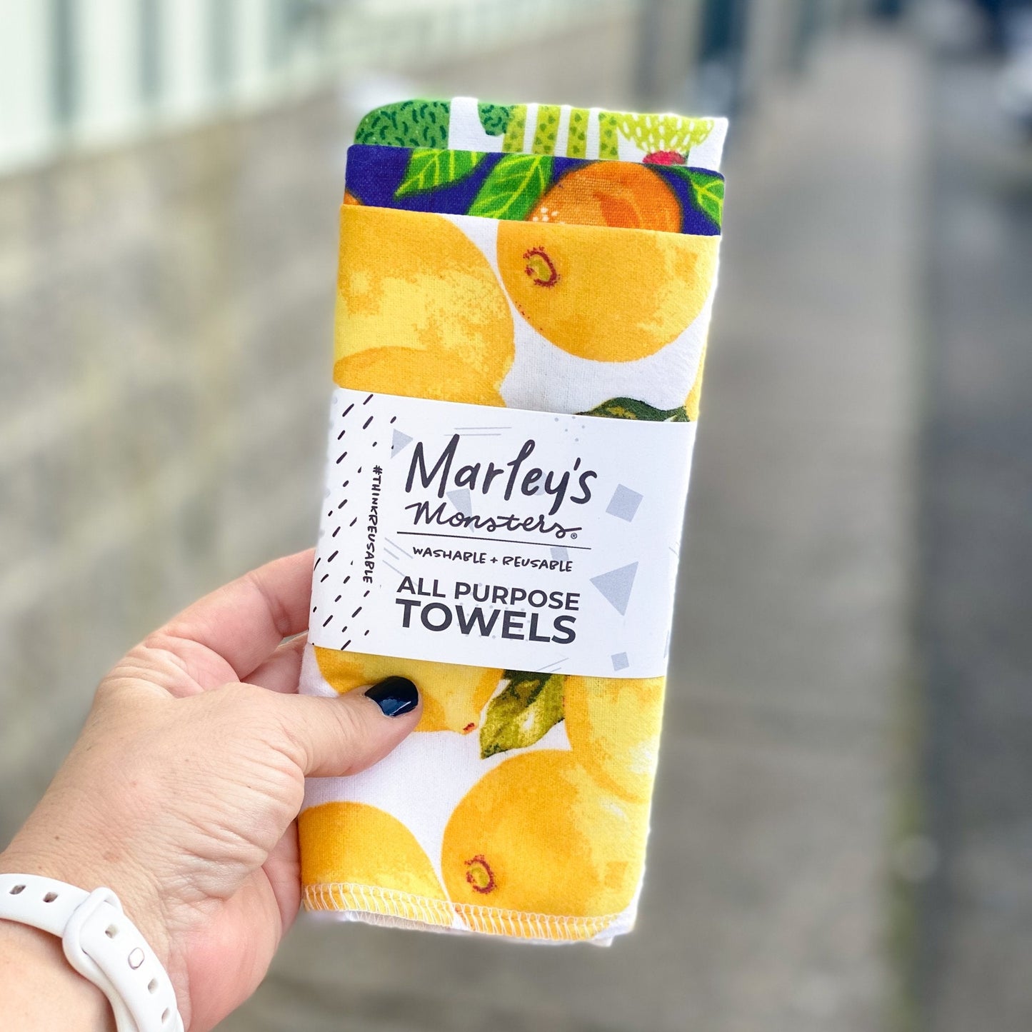 All-Purpose Towels: Mixed Prints 3 Count Pack