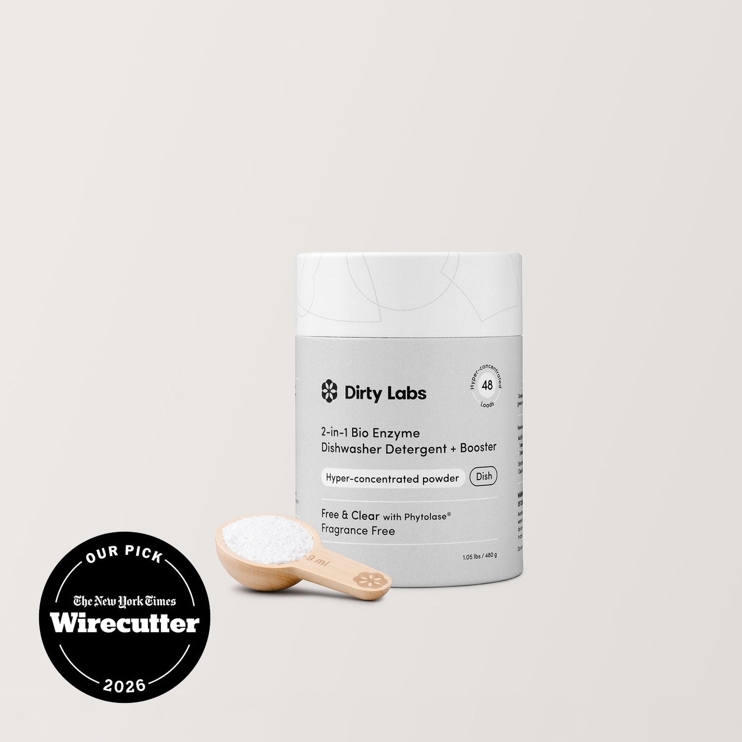 Free & Clear Bio Enzyme Dishwasher Detergent