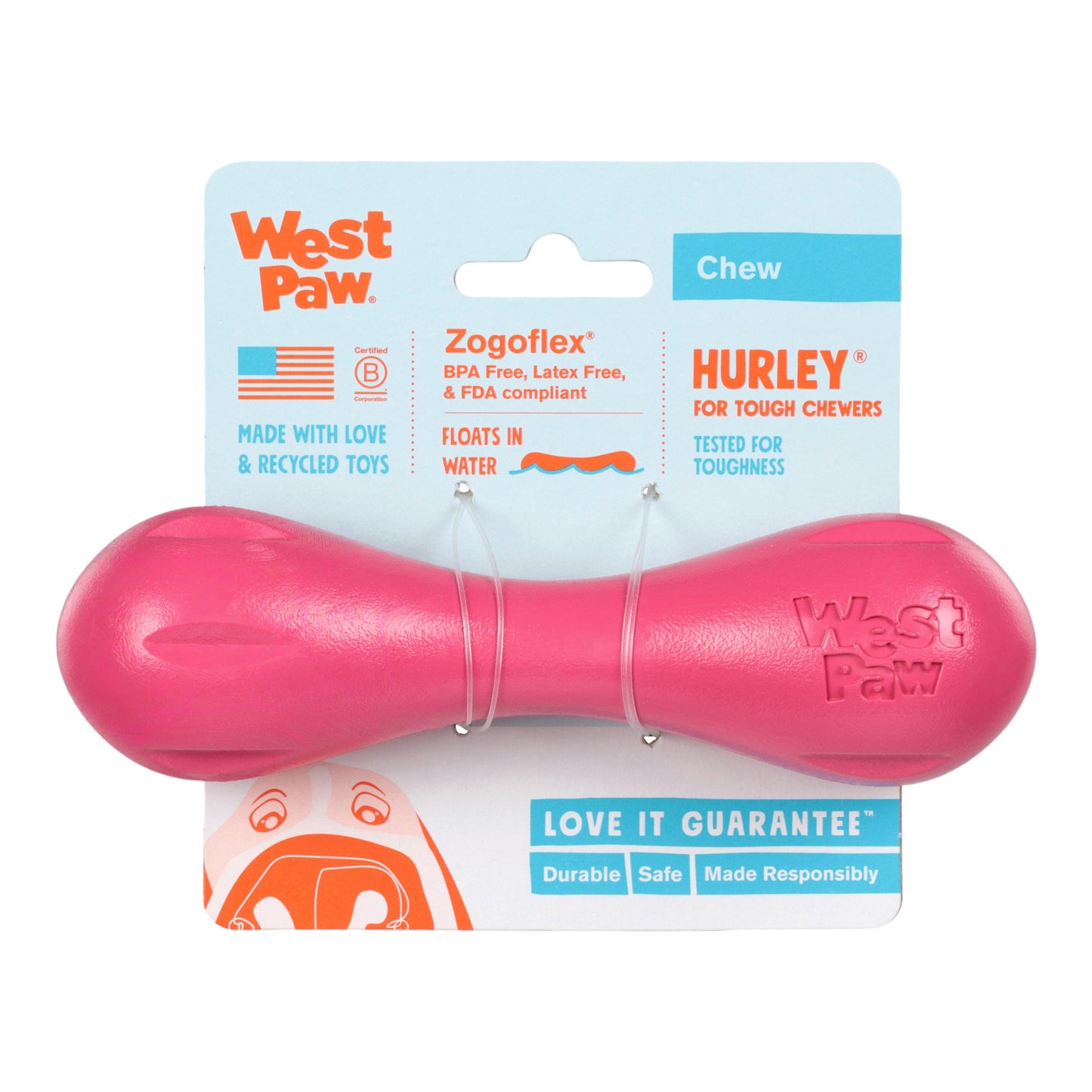 Hurley Geranium Dog Toy